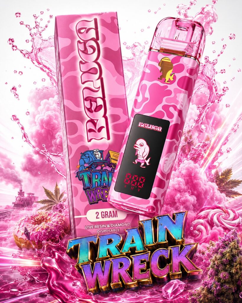 Beluga Broz Train Wreck 2G Disposable | Live Resin Diamond Vape