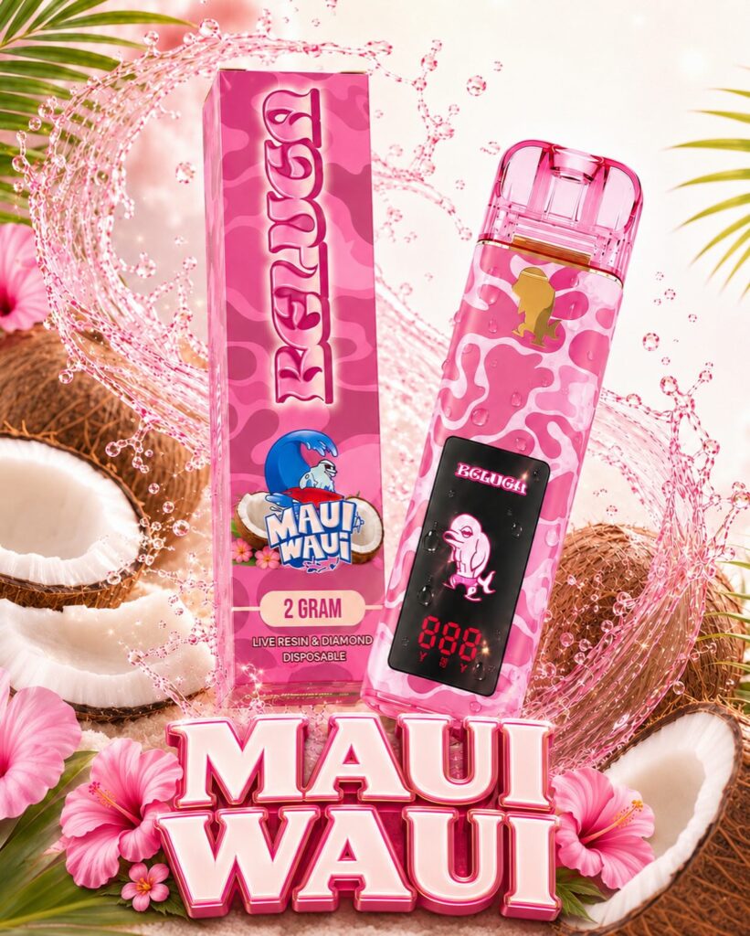 Beluga Broz Maui Waui 2G Disposable | Live Resin Diamond Vape