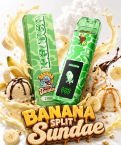 Beluga Broz Banana Split Sundae 2G Disposable | Live Resin Diamond Vape