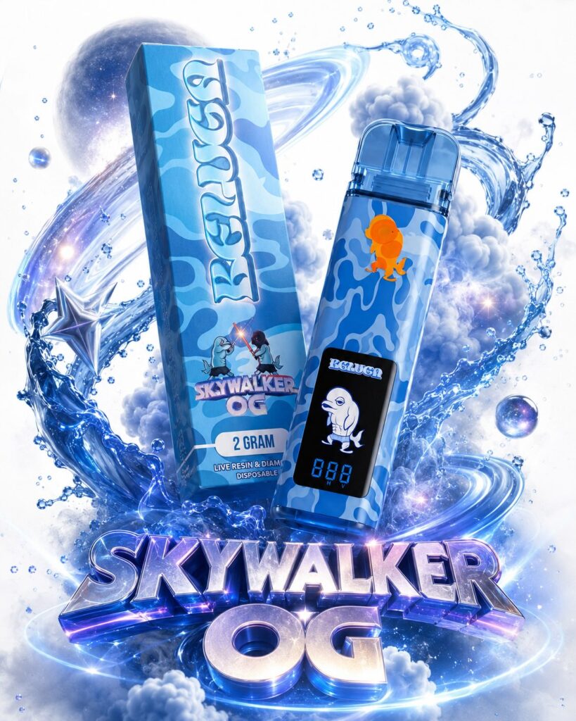 Beluga Broz Skywalker OG 2G Disposable | Live Resin Diamond Vape